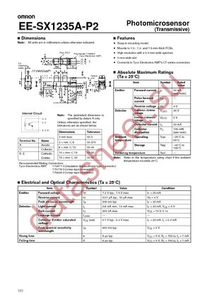 EE-SX1235A-P2 datasheet  